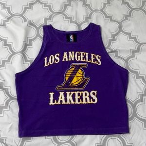 Los Angeles Lakers crop top